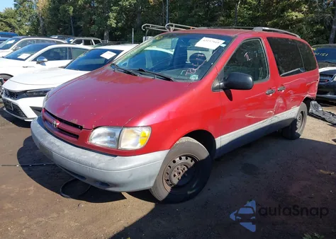 1998 Toyota Sienna Le из США, поврежденный, VIN 4T3ZF13C0WU026944